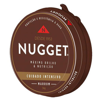 NUGGET PASTA MARROM 36G LATA