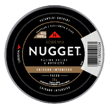 NUGGET PASTA PRETO 36G LATA