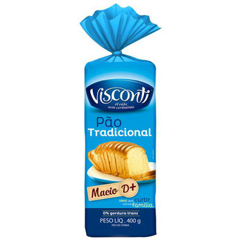 PAO VISCONTI TRADICIONAL 400G