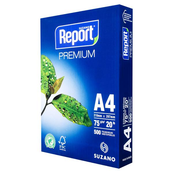 PAPEL A4 REPORT PREMIUM 500FL 75G21