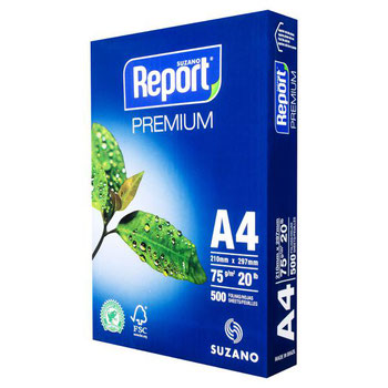 PAPEL A4 REPORT PREMIUM 500FL 75G21