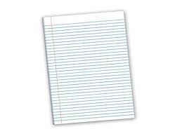 PAPEL ALMACO CRED C/PAUTA MARG 1UN