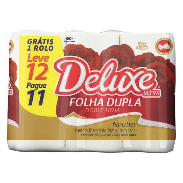 PAPEL HIGIENICO COTTON DELUXE F DUPLA 12R