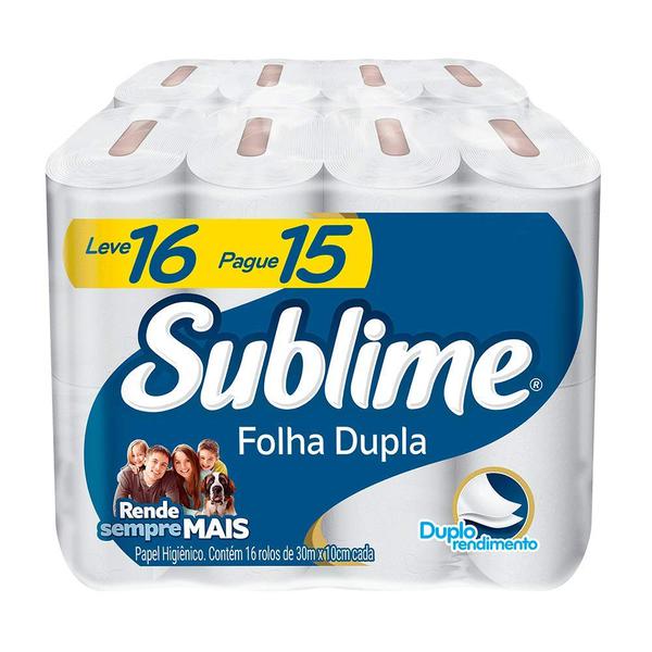 PAPEL HIG SUBLIME 30MT 16R