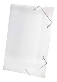 PASTA ELASTICO POLIBRAS OFI CRISTAL