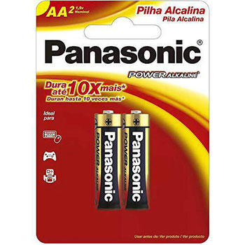 PILHA ALCALINA PANASONIC AA2