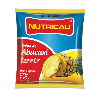 POLPA FRUTA NUTRICAU ABACAXI 100G