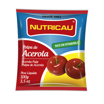 POLPA FRUTA NUTRICAU ACEROLA 100G