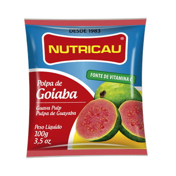 POLPA FRUTA NUTRICAU GOIABA 100G