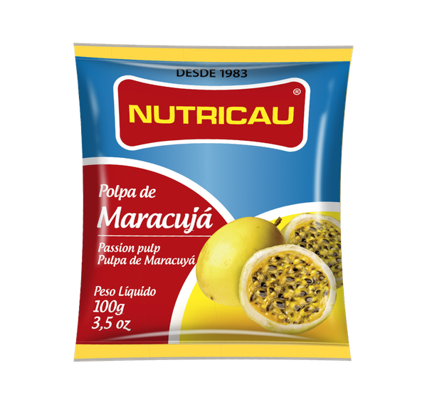 POLPA FRUTA NUTRICAU MARACUJA 100G