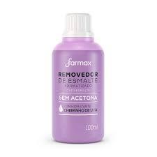 REMOVEDOR ESMALTE S/A FARMAX UVA 100ML