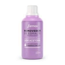 REMOVEDOR ESMALTE S/A FARMAX UVA 100ML