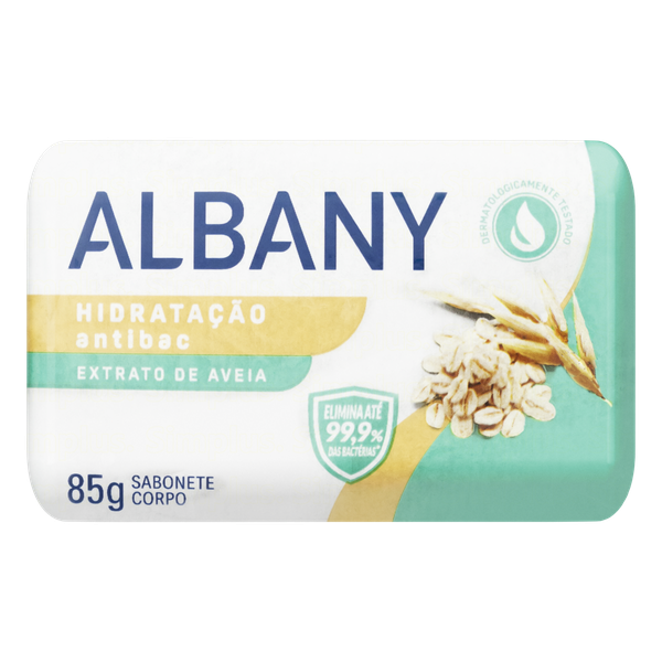 SABONETE ALBANY HIDRATANTE ANTIBAC 85G
