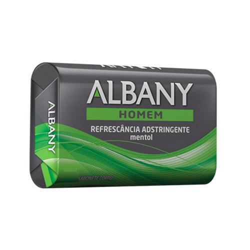 SABONETE ALBANY HOMEM MENTOL 85G