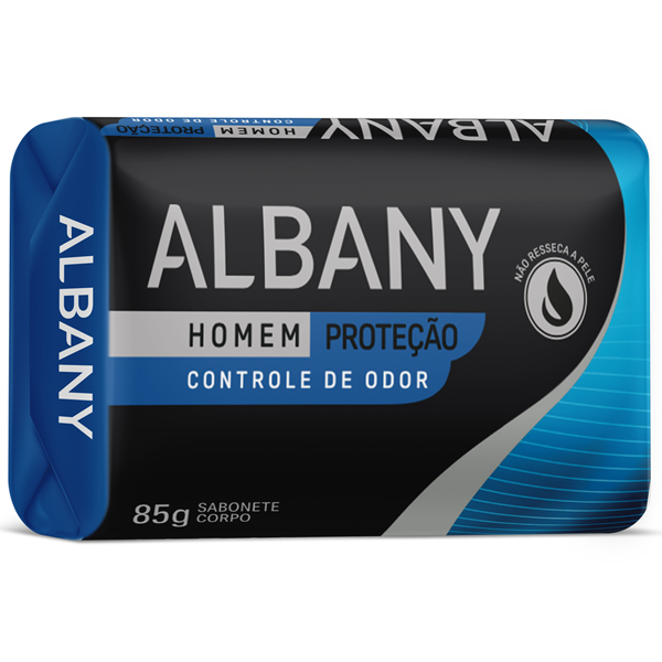 SABONETE ALBANY HOMEM PROTECAO 85G