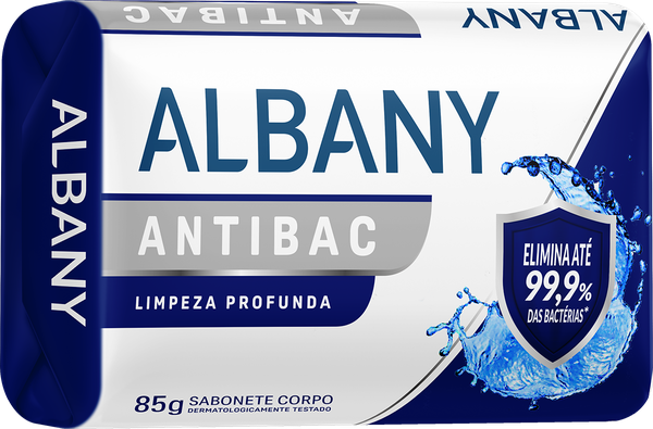 SABONETE ALBANY LIMPEZA PROFUNDA 85GR