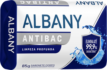 SABONETE ALBANY LIMPEZA PROFUNDA 85GR