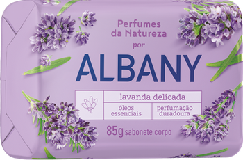 SABONETE ALBANY PERFUMADO LAVANDA 85G