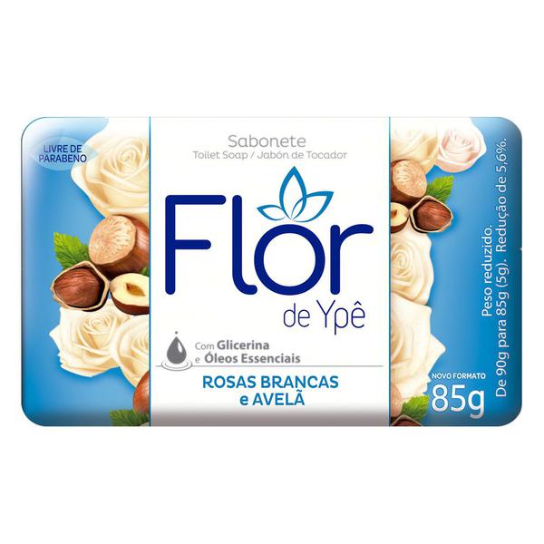 SABONETE FLOR YPE SUAVE AZUL 85G