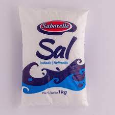 SAL REFINADO SABORELLE 1KG