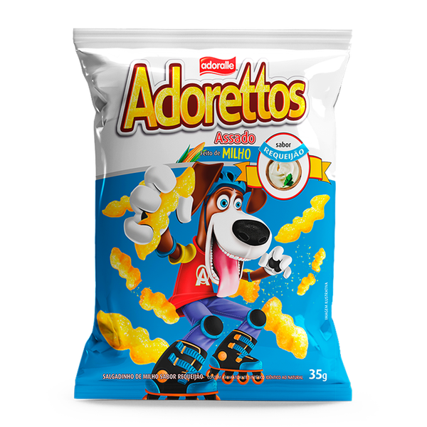 SALGADINHO ADORETTOS REQUEIJAO 50G