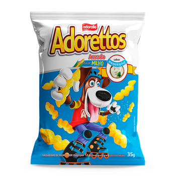 SALGADINHO ADORETTOS REQUEIJAO 50G
