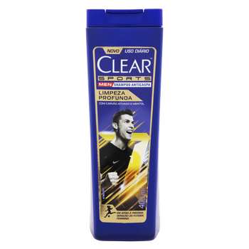 SHAMPOO CLEAR ANTICASPAS LIMPESA PROFUN 400M