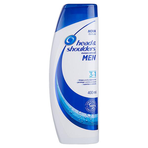 SHA HEAD SHOULDERS MEN 3X1 400ML