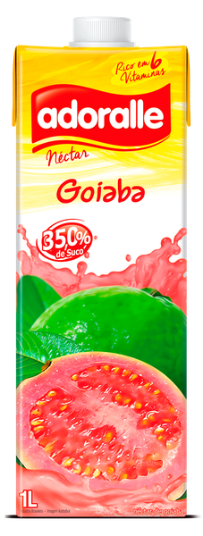 SUCO NECTAR ADORALLE GOIABA 1LT