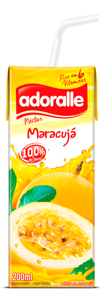 SUCO NECTAR ADORALLE MARACUJA 200ML