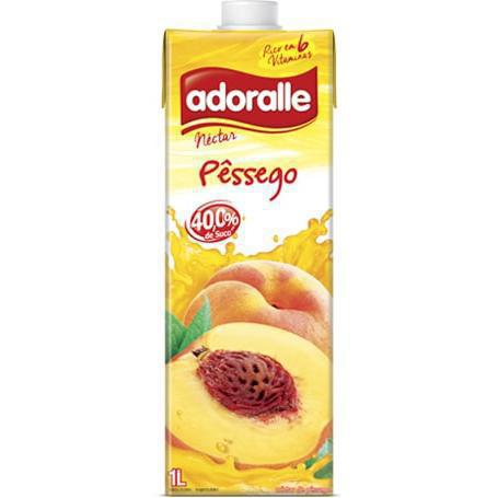 SUCO NECTAR ADORALLE PESSEGO 200ML