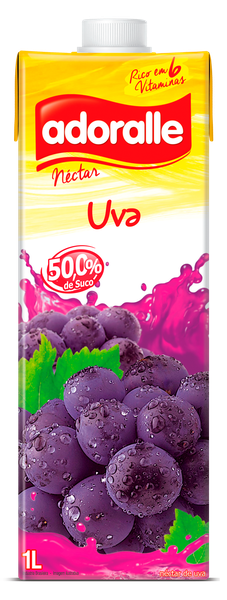 SUCO NECTAR ADORALLE UVA 1LT