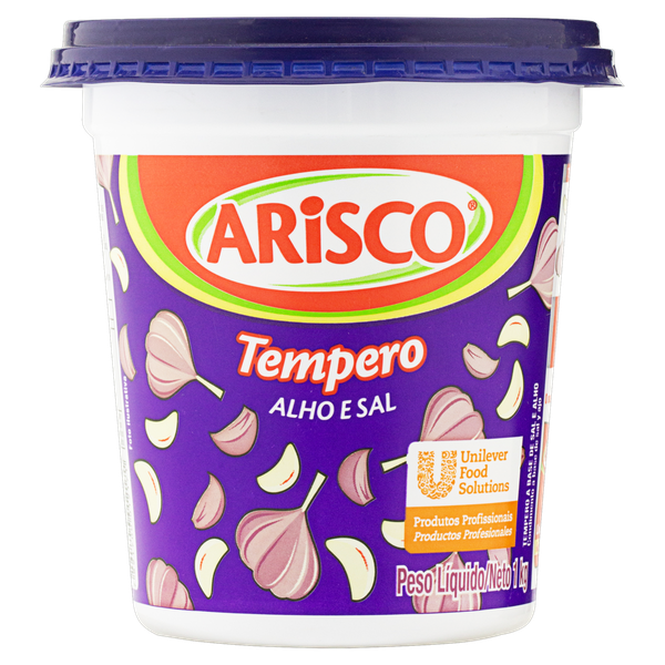 TEMPERO ARISCO ALHO E SAL 1KG