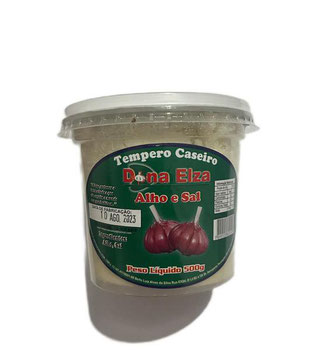 TEMPERO DONA ELZA ALHO E SAL 500G
