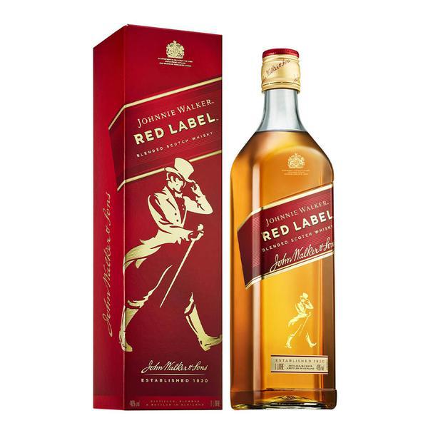 WHISKY JOHNNIE WALKER RED 1LT