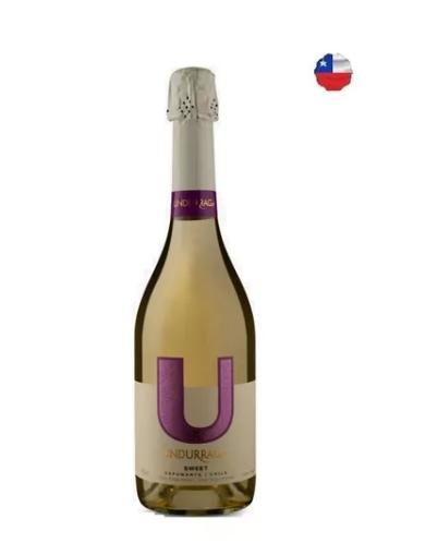 ESPUMANTE UNDURRAGA U MOSCATEL CHI 1X750ML
