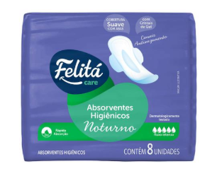 ABS FELITA SUAVE C/8 UNID NOTURNO