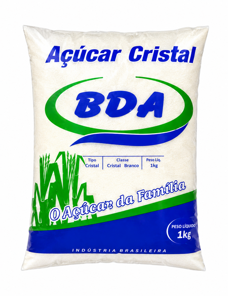 ACUCAR CRISTAL 1KG BDA