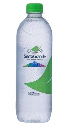 AGUA MIN SERRA GRANDE 520ML S/ GAS