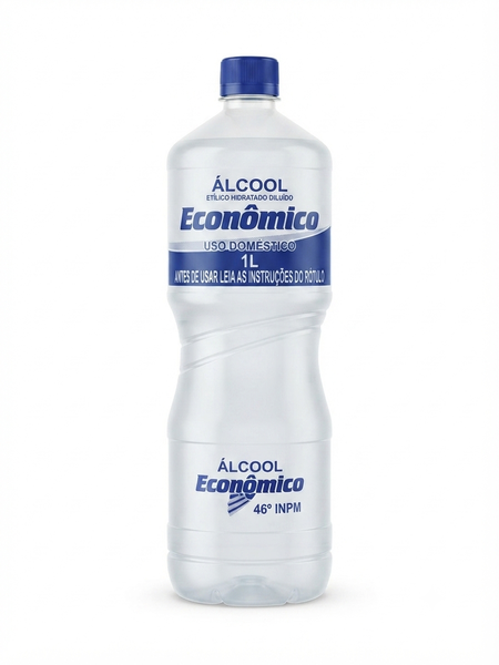 ALCOOL 46% ECONOMICO 1L