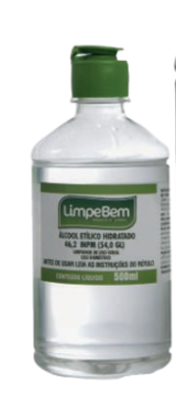 ALCOOL ETILICO HID LIMPEBEM 500ML