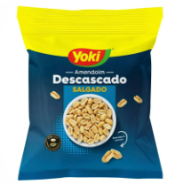 AMENDOIM DESCASCADO YOKI 110G