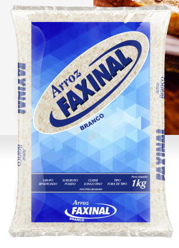 ARROZ BRANCO 1KG FAXINAL