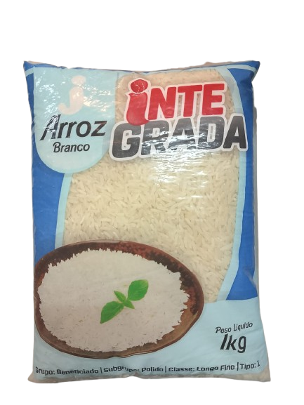 ARROZ BRANCO 1KG REDE INTEGRADA