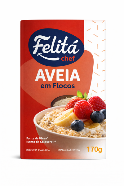 AVEIA EM FLOCOS 170G FELITA
