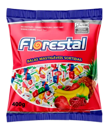 BALA FLORESTAL  MASTIGAVEL SORTIDA 400G
