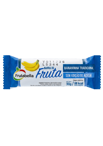 BARRA CEREAL FRUTABELLA 30G BANANADA