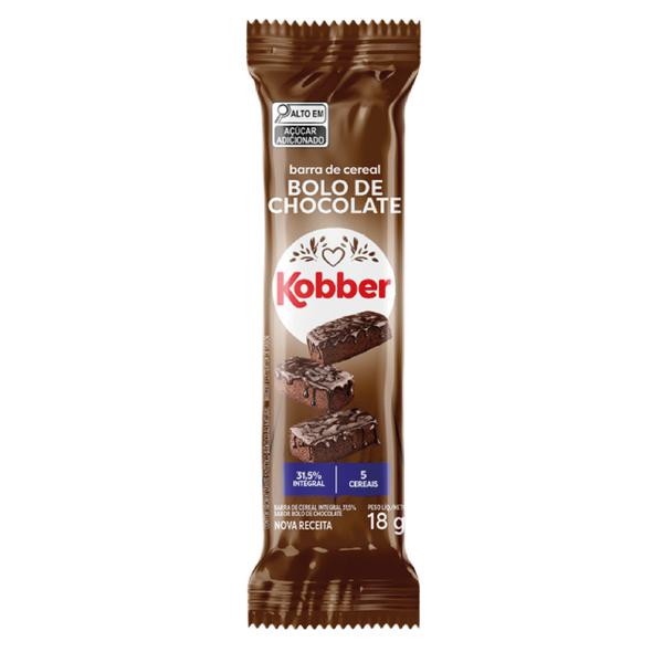 BARRA CEREAL KOBBER 20G BOLO CHOC