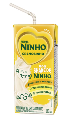 BEB LACTEA NINHO 180ML CRMOSINHO SHAKE