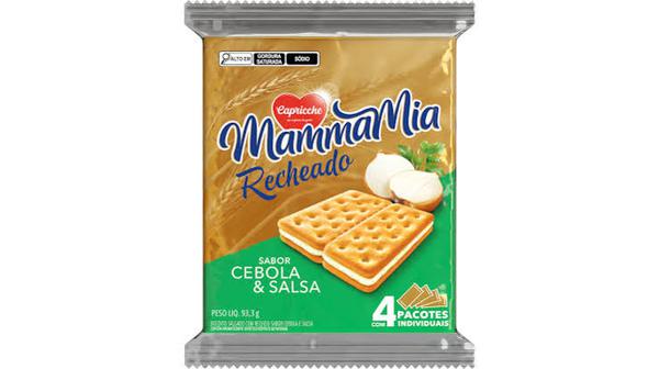 BISC RECH  CEBOLA E SALSA  93,3G MAMMA MIA